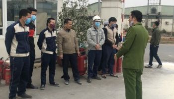 Huấn luyện nghiệp vụ PCCC trong công ty năm 2021