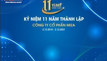 MIZA CORPORATION TỔ CHỨC LỄ KỶ NIỆM 11 NĂM NGÀY THÀNH LẬP