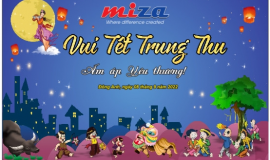MIZA CORP TỔ CHỨC “ĐÊM HỘI TRĂNG RẰM” CHO CON EM CBCNV CÔNG TY.