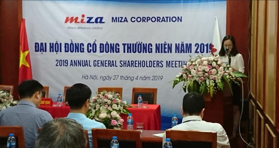 ĐẠI HỘI ĐỒNG CỔ ĐÔNG THƯỜNG NIÊN NĂM 2019